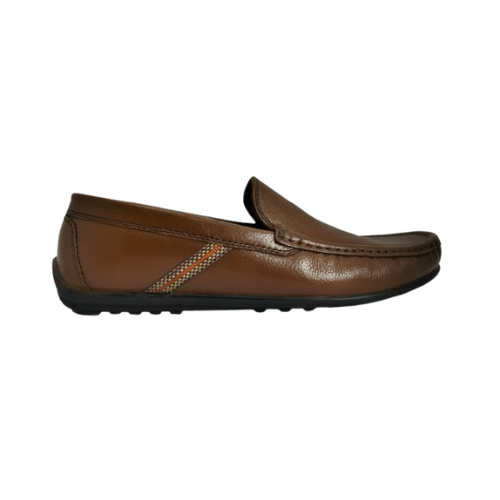 Leather Moccasins (Rabber sole)