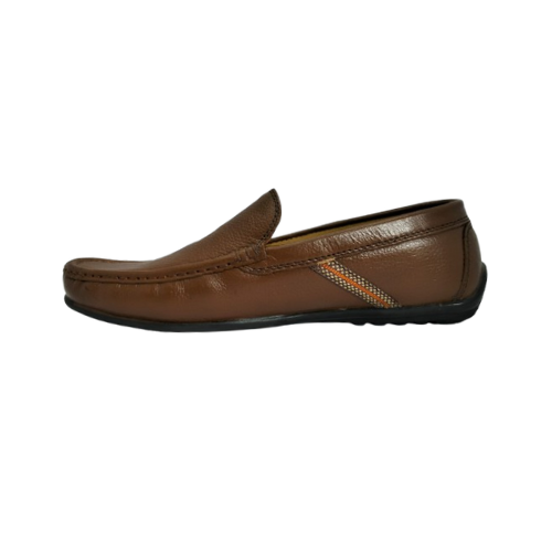 Leather Moccasins (Rabber sole)