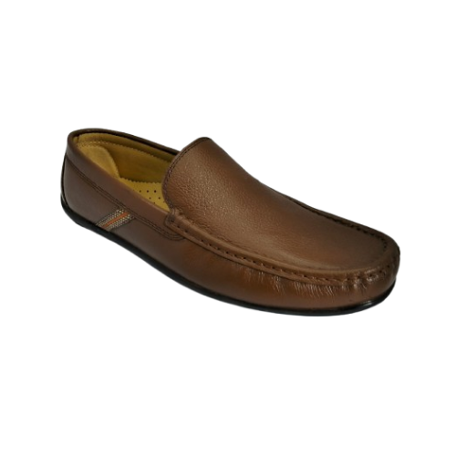 Leather Moccasins (Rabber sole)